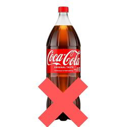 No Coca-cola