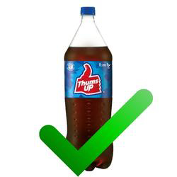 Thums up [+INR 40.00]